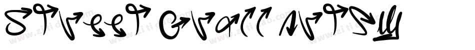 Street Graff Arts字体转换
